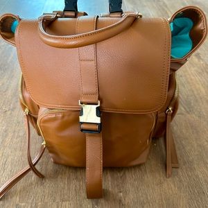 Camel Diaper bag